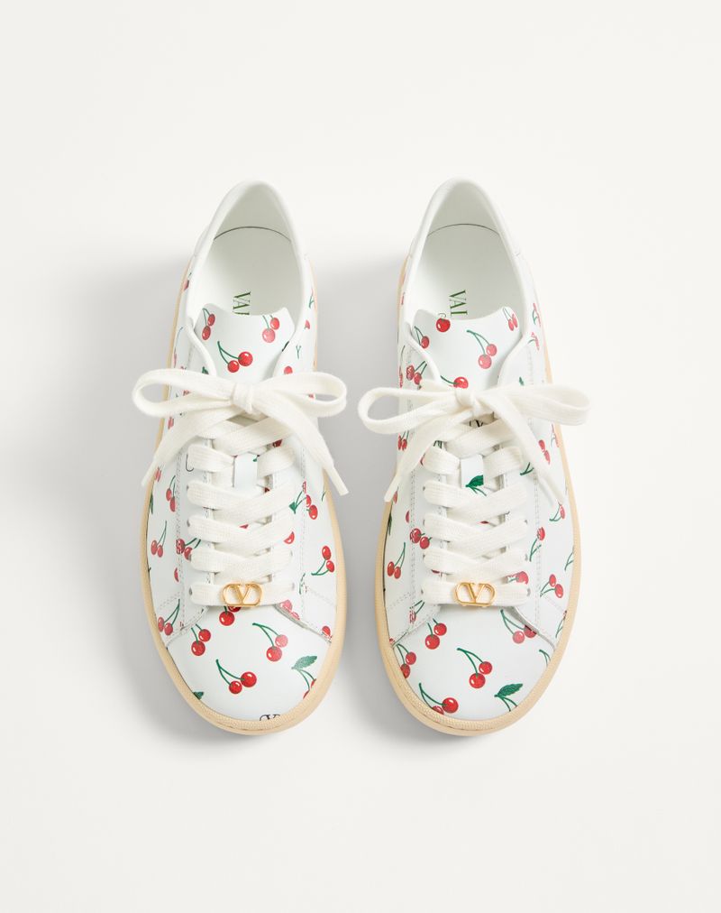 Baskets Royco en cuir de veau nappa Cherryfic