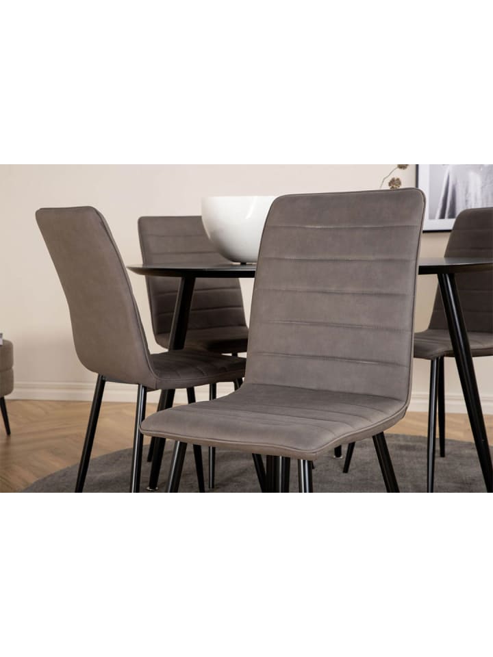 ebuy24 Essgruppe Dipp 30 (5-teilig) Grau 115 x 115 cm günstig kaufen onesize