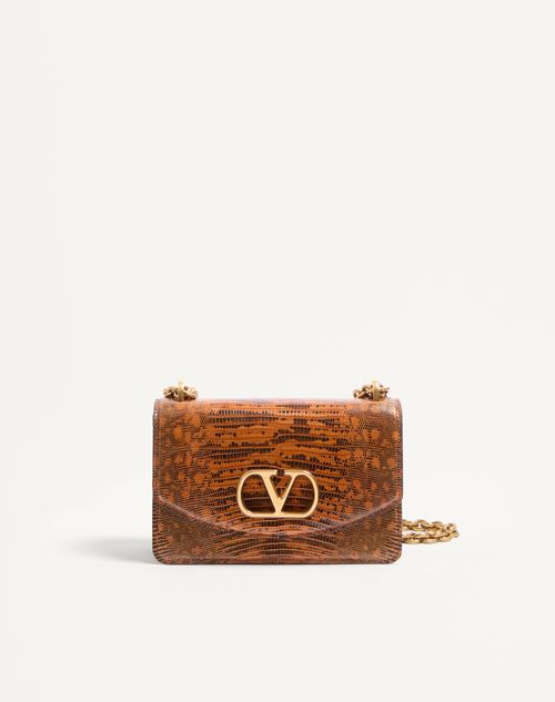 Bolsa de ombro pequena Valentino Garavani Vain em Tejus