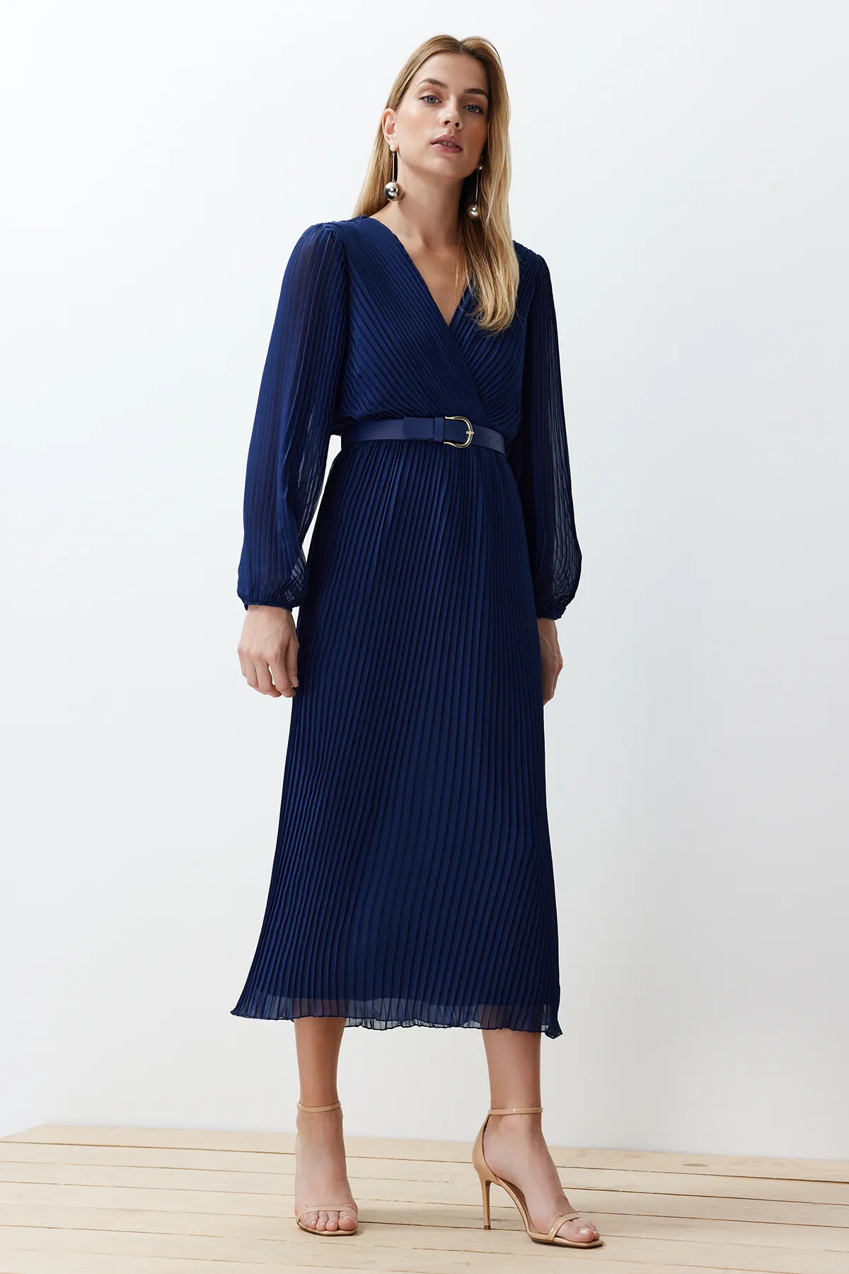 Trendyol Collection  Marineblau Uni TWOAW24EL00471