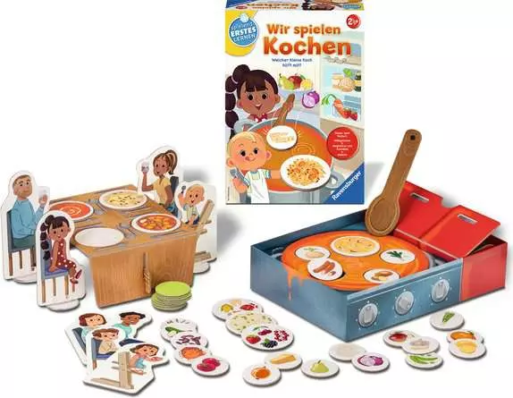 Wir spielen Kochen - Kinderspiel ab 2.5 Jahren