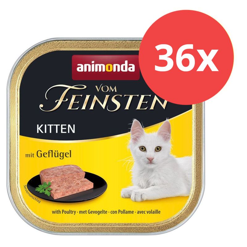 animonda vom Feinsten Kitten 36 x 100 g zu TOP-Preisen | bitiba %