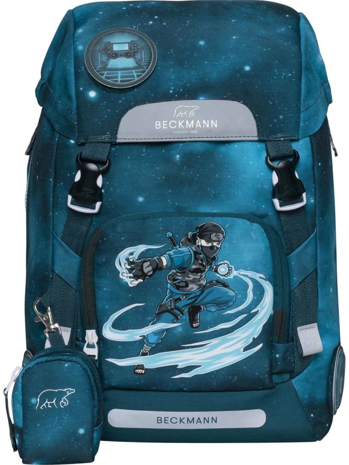 BECKMANN Beckmann Schulranzenset Classic 22 - 6-Tlg. Set Ninja Master günstig kaufen onesize