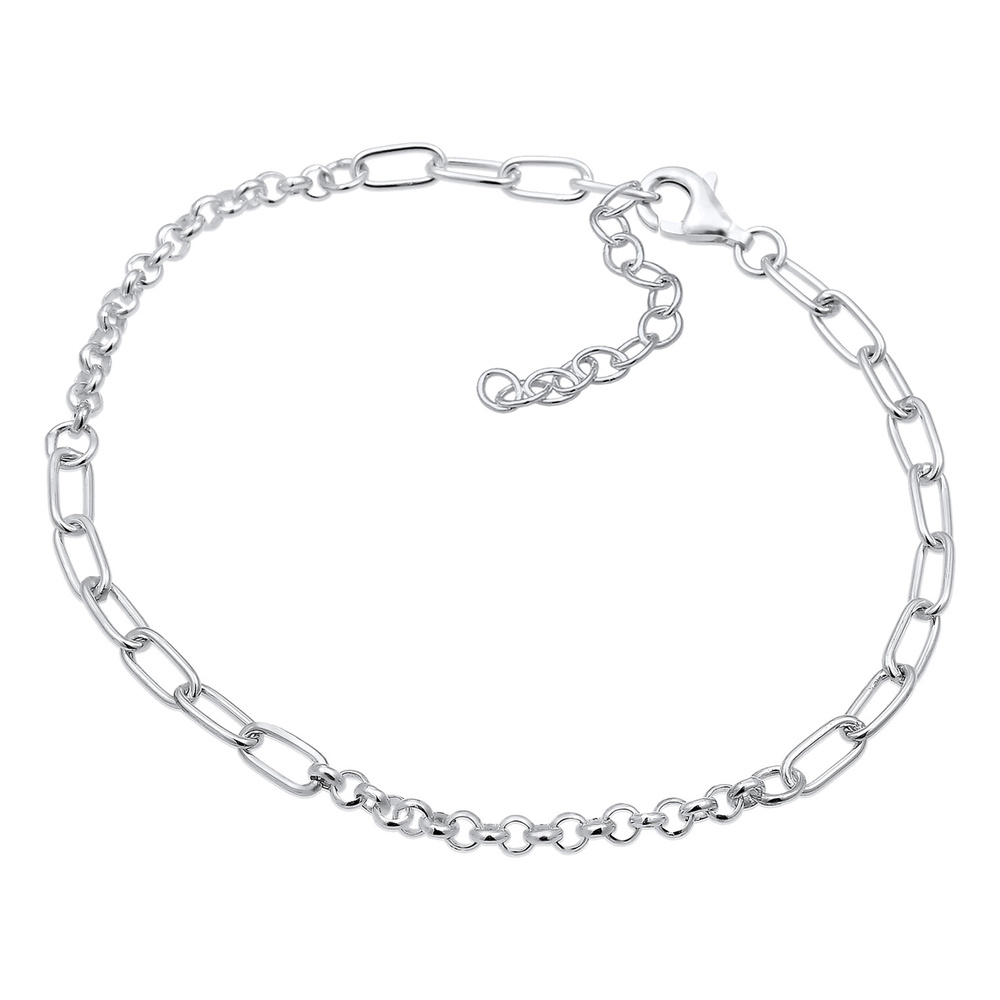 Nenalina Nenalina Bracelet Charmträger Bettelarmband Trend Basic 925 Silber Bracelet