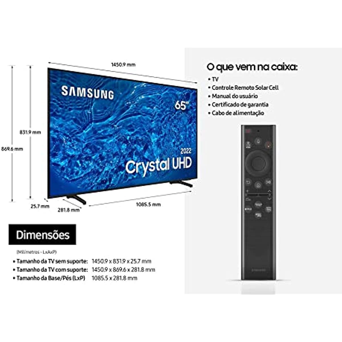 Smart TV LED 65