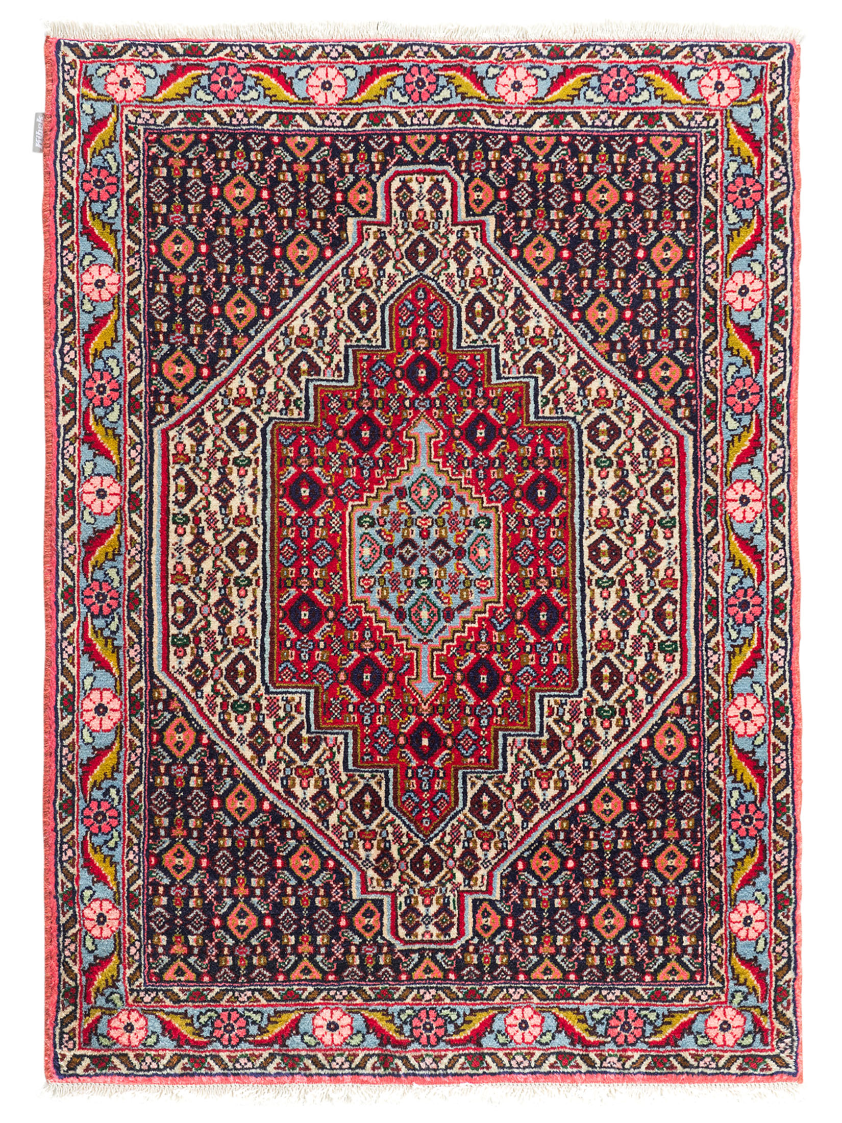 Senneh ca. 75 x 108 cm, Unikat / Einzelstück