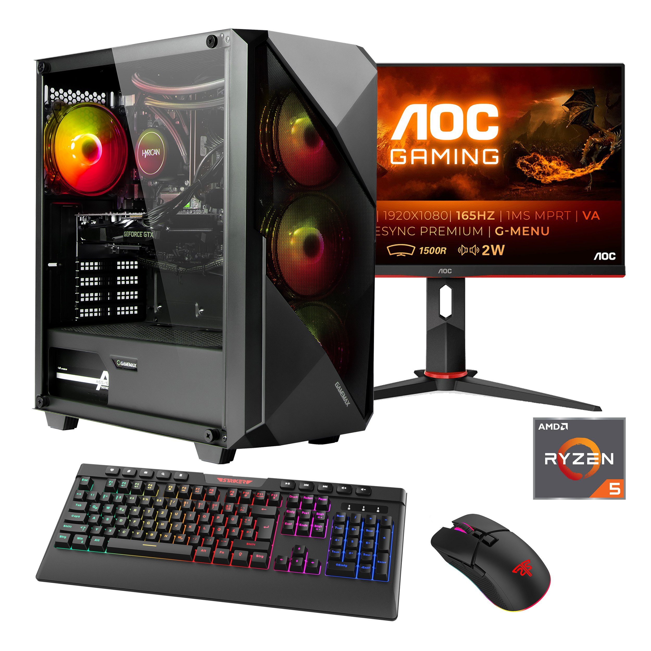 Hyrican Striker SET02415 Gaming-PC-Komplettsystem (24