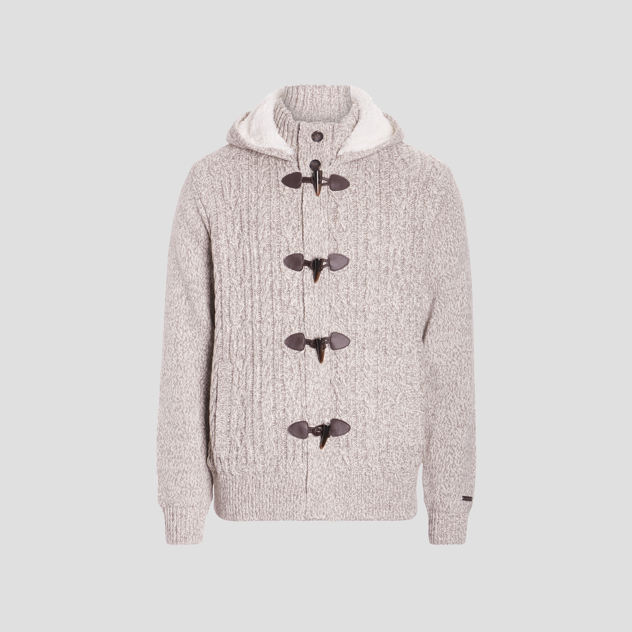 Gilet à capuche ivoire homme | La Halle