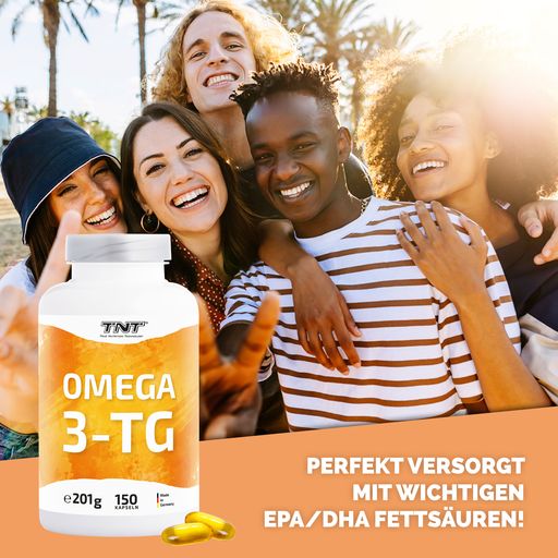 Omega 3-TG - Hochdosiertes EPA/DHA. aus reinem Fischöl