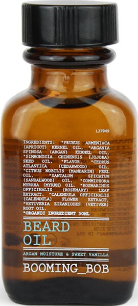 Booming Bob Beard Oil Woody Vanilla Bartöl