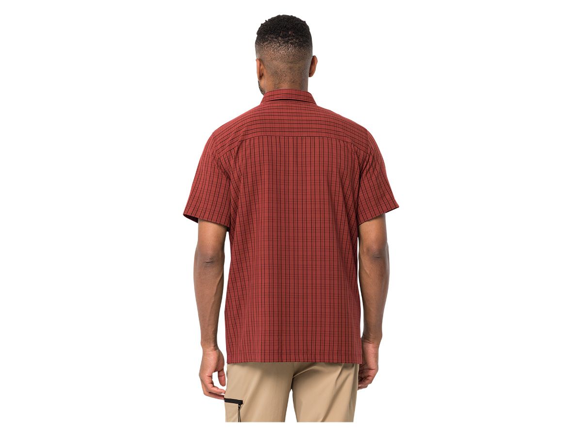 Jack Wolfskin Thompson Barn Red Herren T-shirt