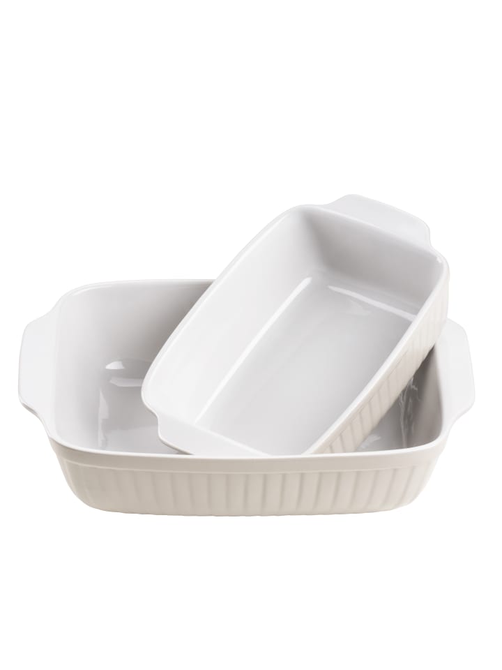 Mäser Auflaufform-Set, Keramik KITCHEN TIME in Grau günstig kaufen onesize