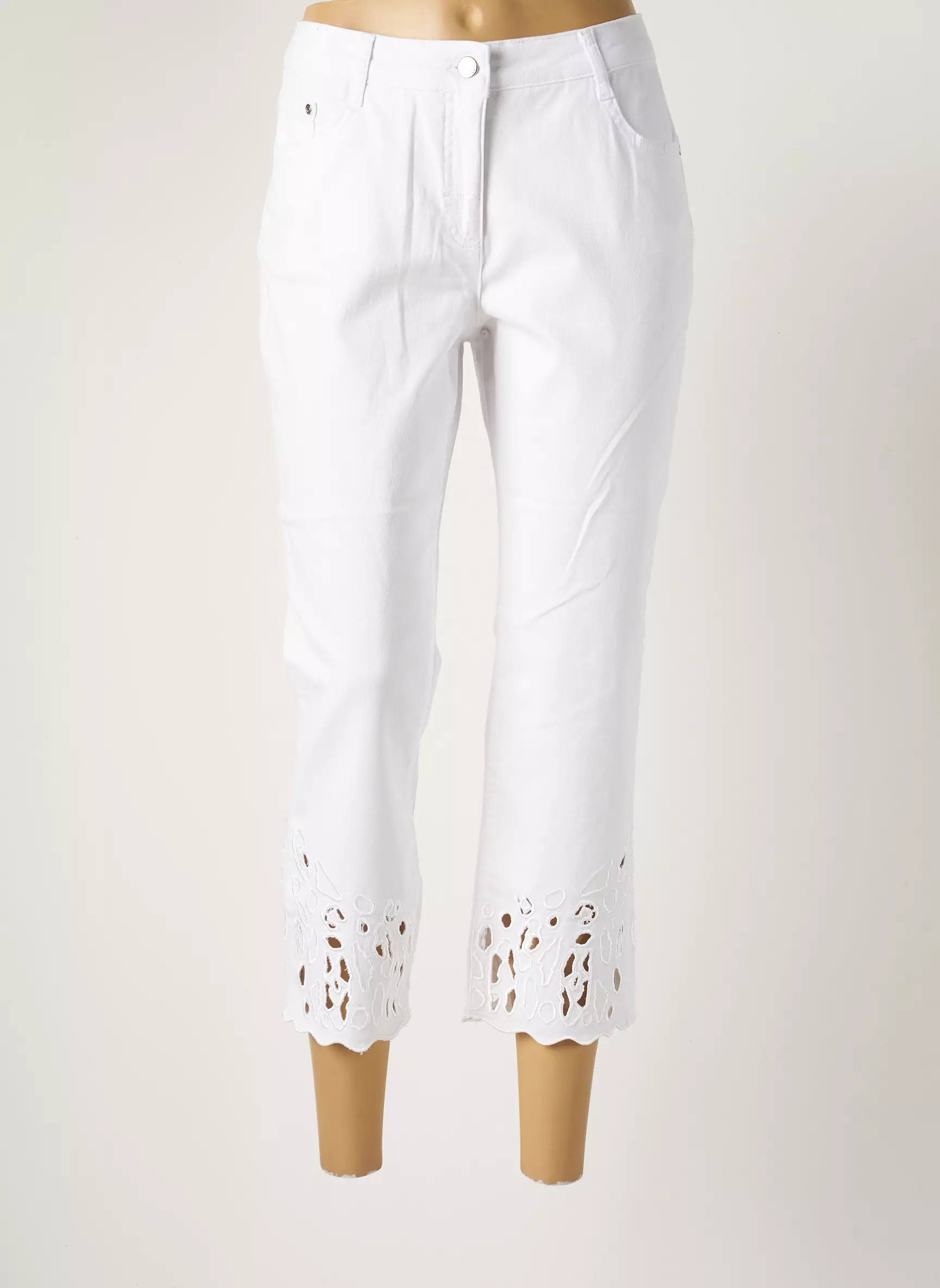 Sportalm Pantalons Droits Femme couleur blanc