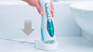 Panasonic Munddusche EW1313, Aufsätze: 2 St., kabellose Munddusche mit orthodontischer Düse