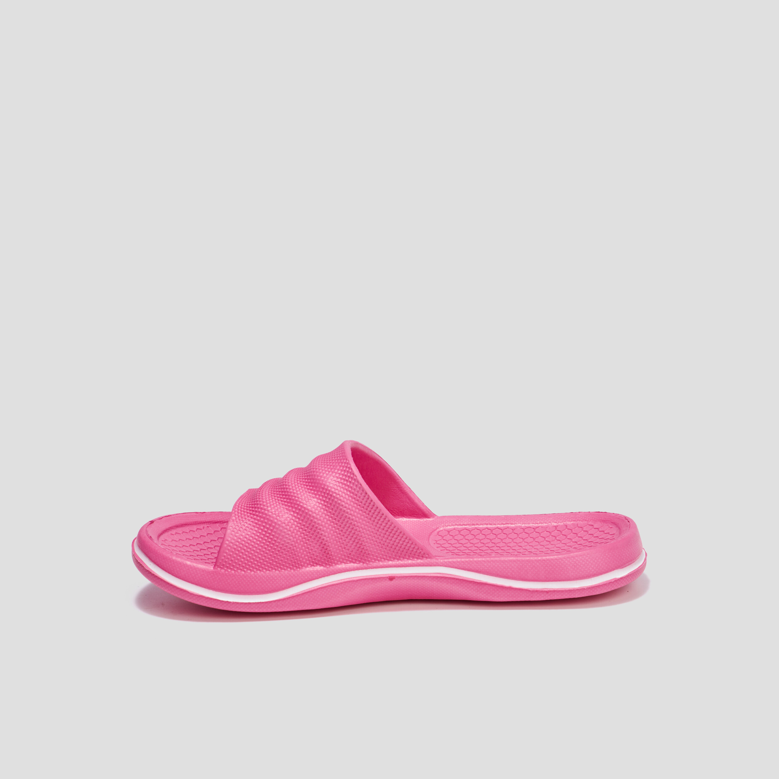 Mules de plage Wamea rose fushia fille | La Halle