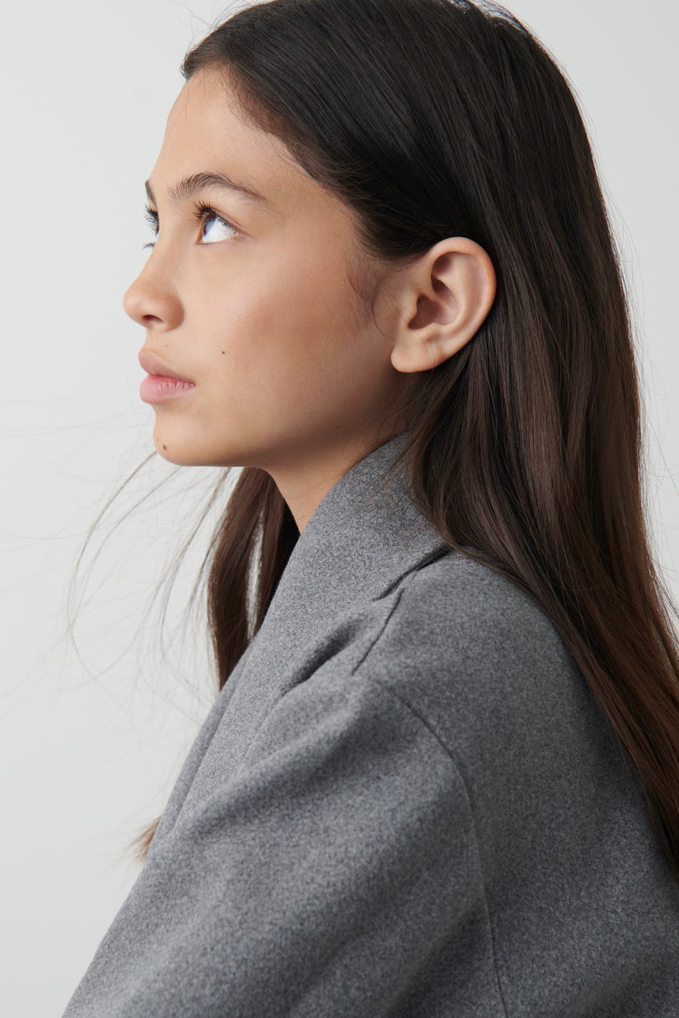 Y short felt jacket