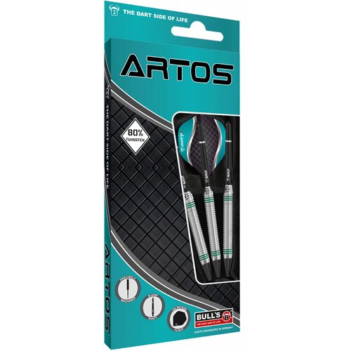 BULL'S DARTPFEIL ARTOS AR1 SOFTDART, MINT 80% TUNGSTEN