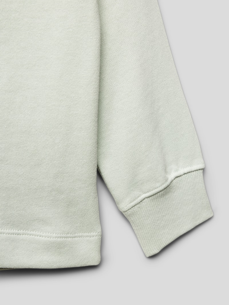 Sweatshirt mit Motiv-Stitching Modell 'maison' in mint