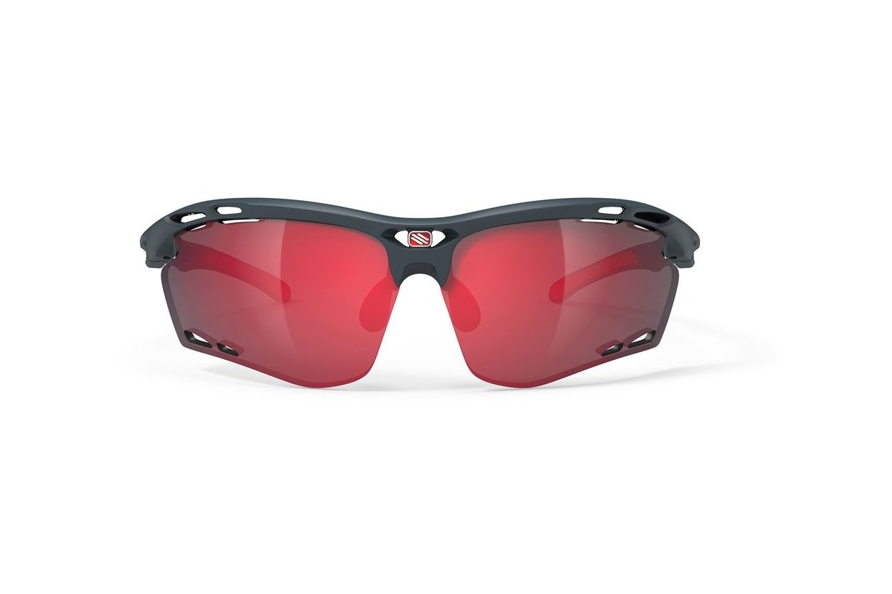 Rudy Project Propulse Charcoal Matte / Multilaser Red