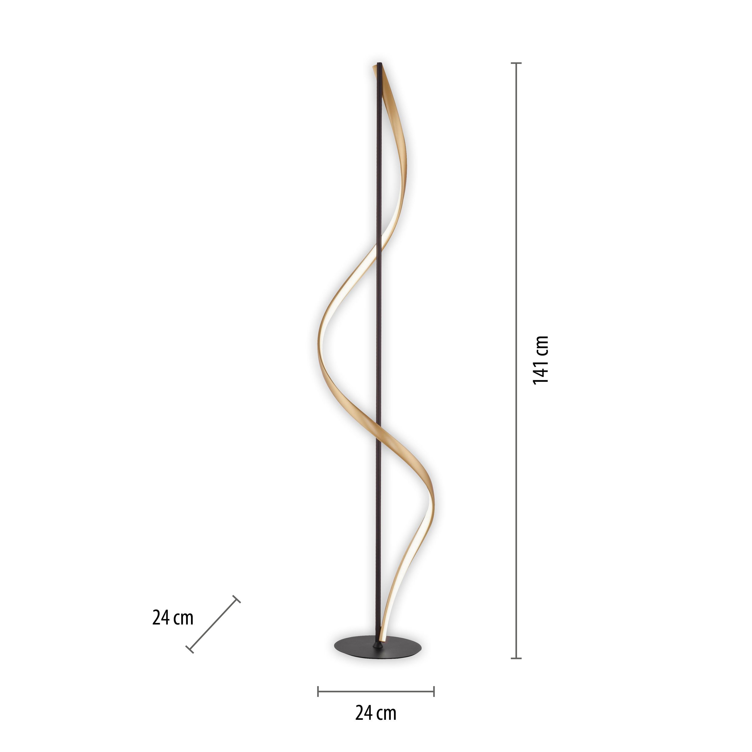 QLED-Stehleuchte 1flg