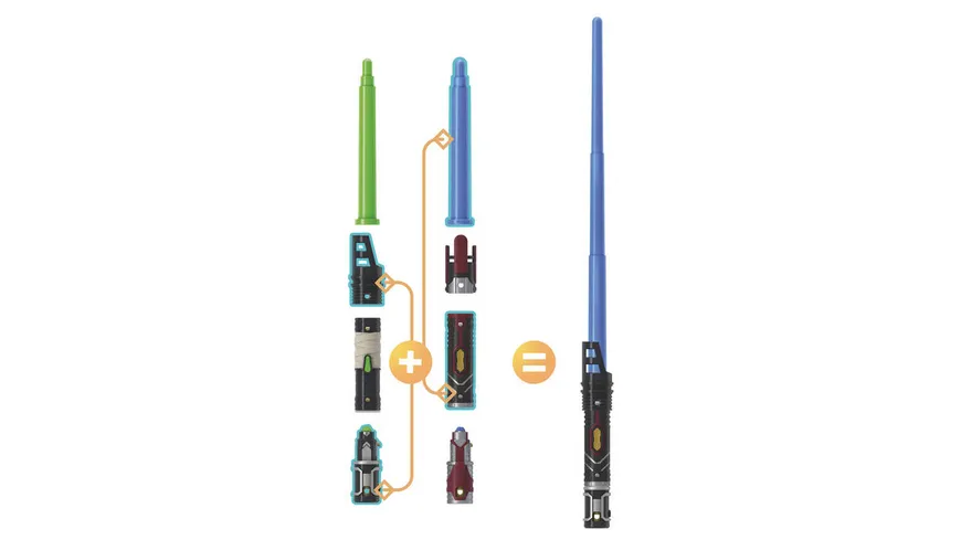 Hasbro - Star Wars Lightsaber Forge Anpassbare Lichtschwerter, 1 Stück, sortiert