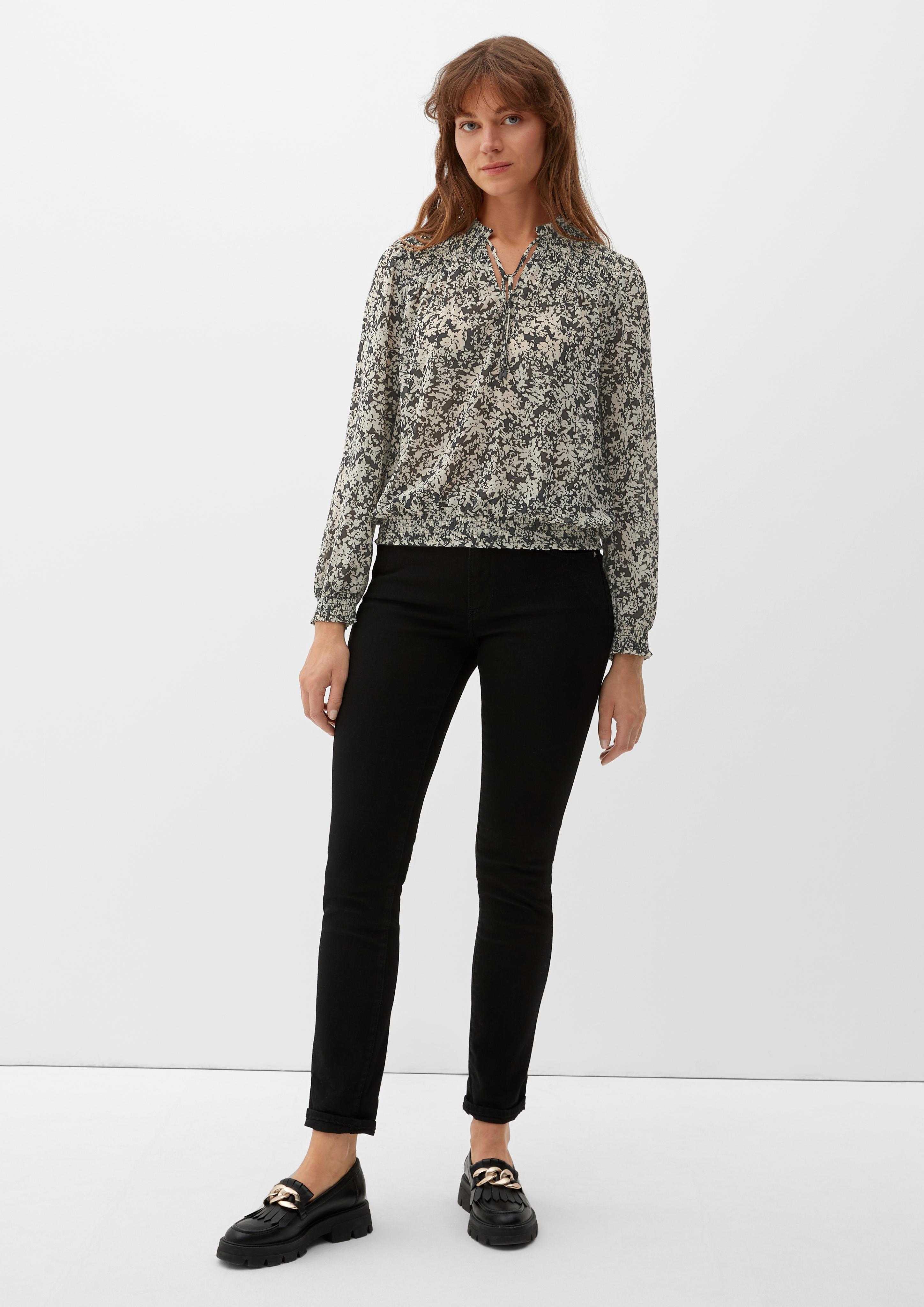 Bluse mit Smok-Details  2120536-59A1