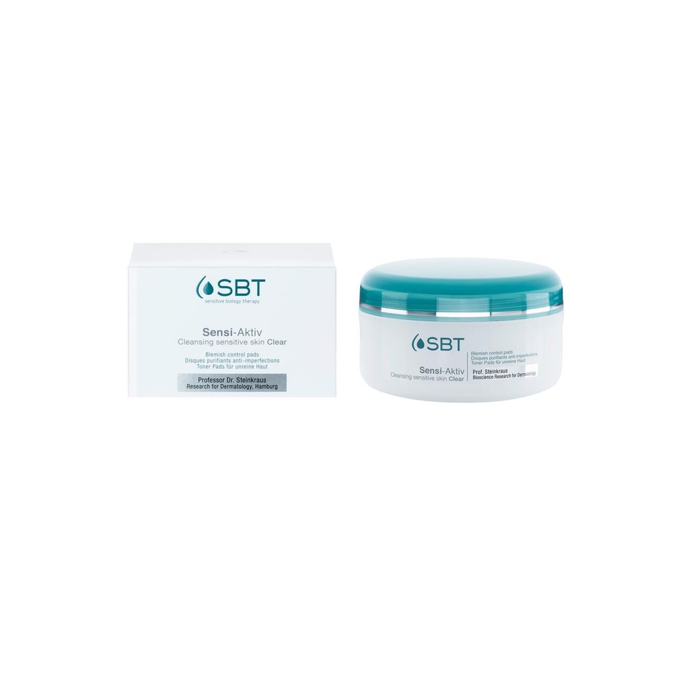 SBT cell identical care Toner Pads nettoyage du visage