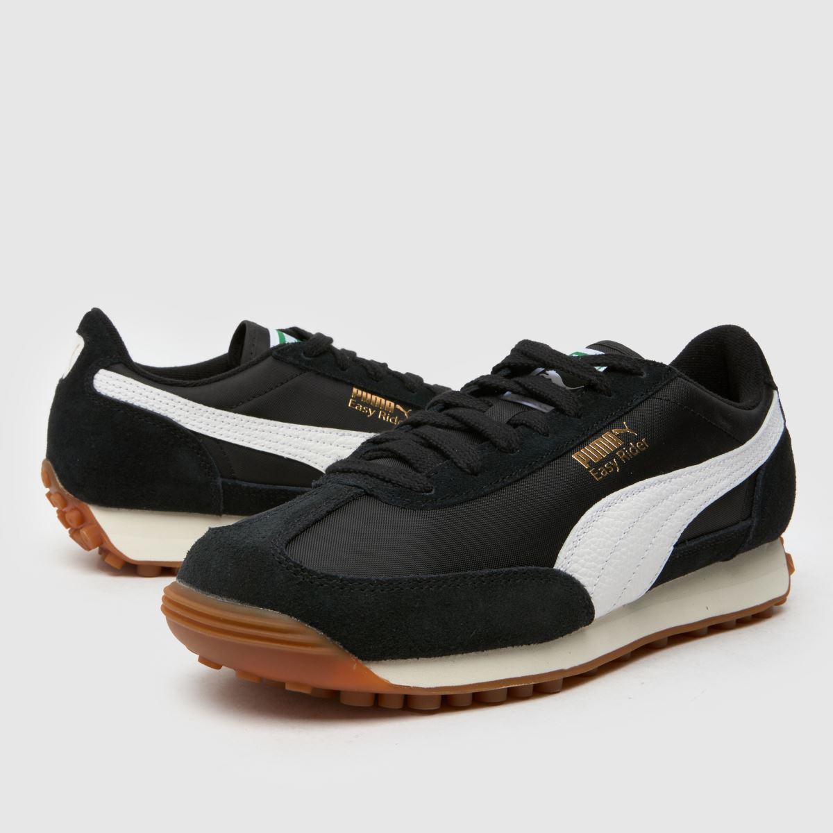 PUMA easy rider-sneakers i svart och vitt