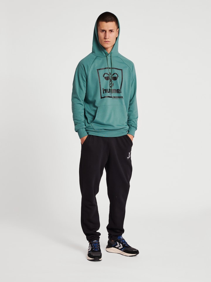 Hummel Hummel Verstellbare Taille Kapuzenpullover Raglanärmel Hmlisam Herren in NORTH ATLANTIC günstig kaufen M