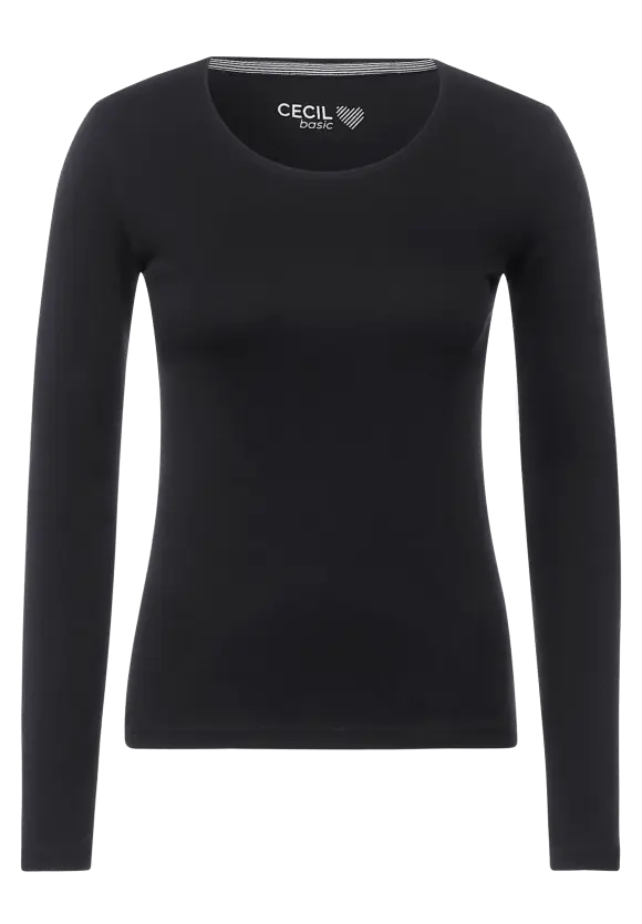 CECIL Basic Langarmshirt