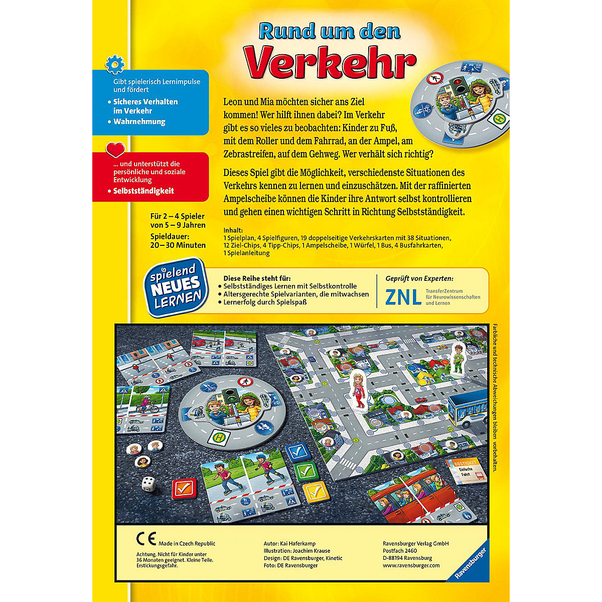 Lernspiel Rund um den Verkehr
