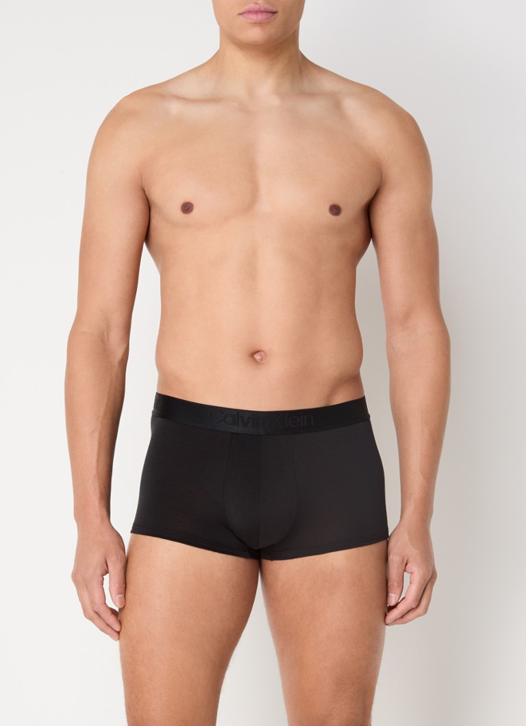 Calvin Klein Black boxer shorts in lyocell blend in 3-pack