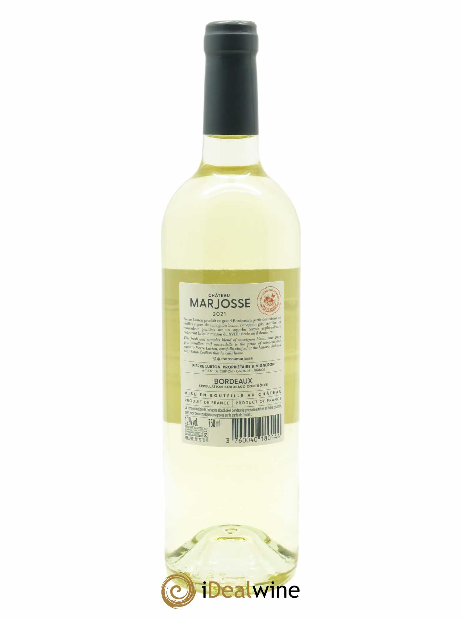 Château Marjosse  2021 - Lot de 1 Bouteille
