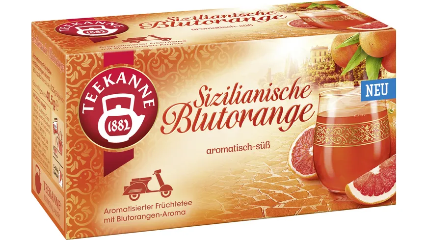 Teekanne Früchtetee Sizilianische Blutorange 75 g