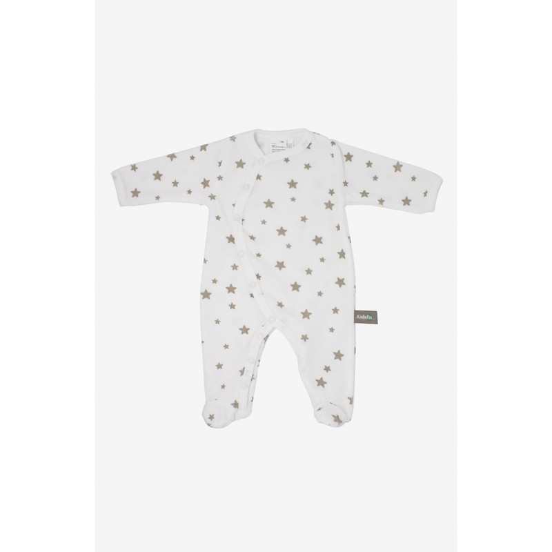 Pyjama bébé en Coton Bio imprimé étoiles