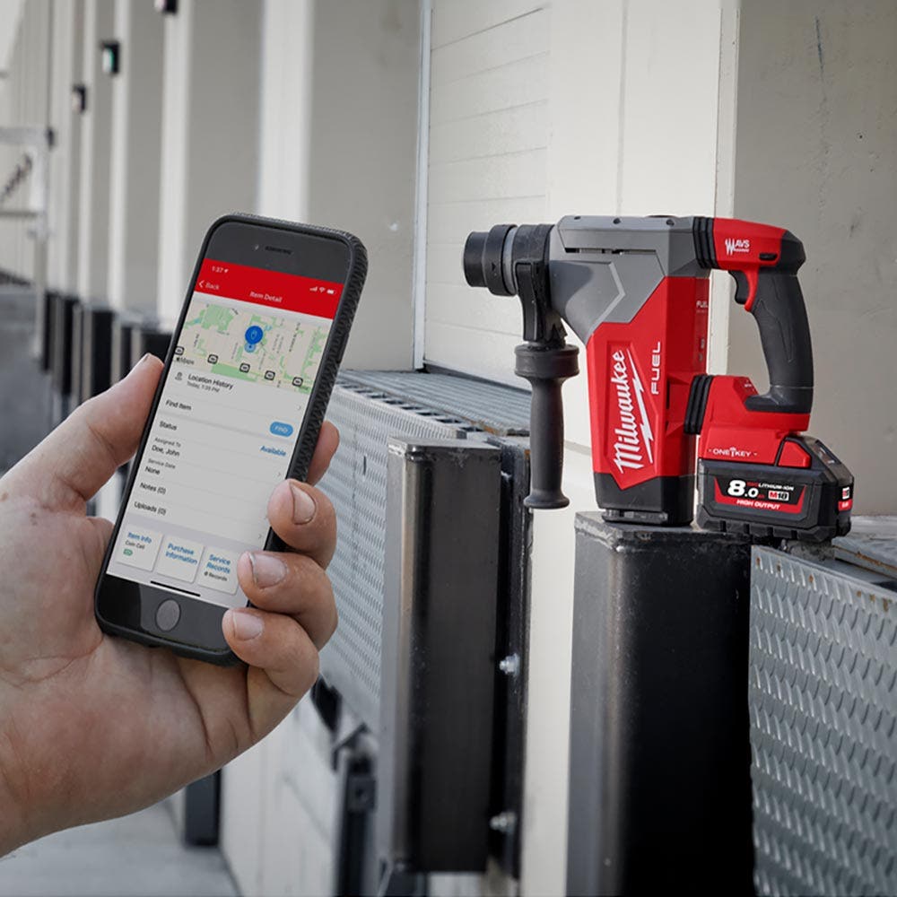 MILWAUKEE 18V Brushless 28mm SDS Plus Rotary Hammer Skin M18FHP-0