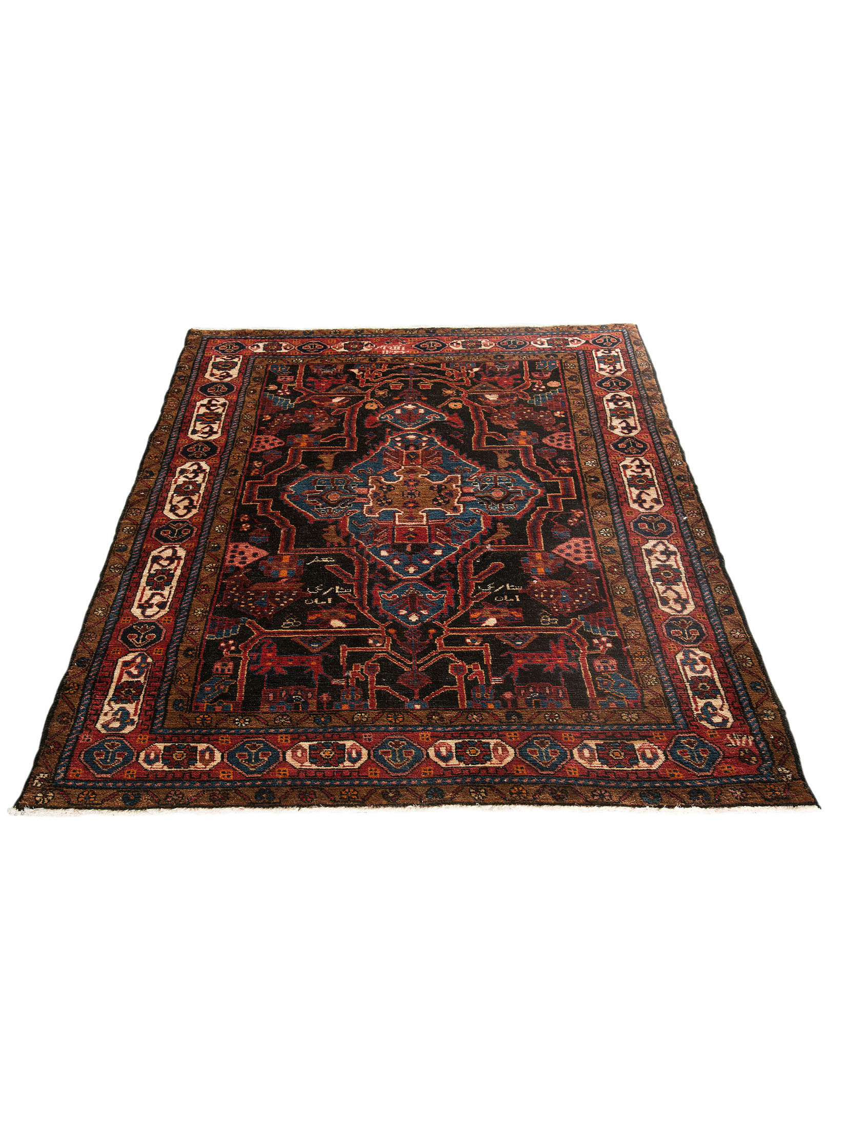 Nahavand Hamadan ca. 148 x 230 cm, Unikat / Einzelstück