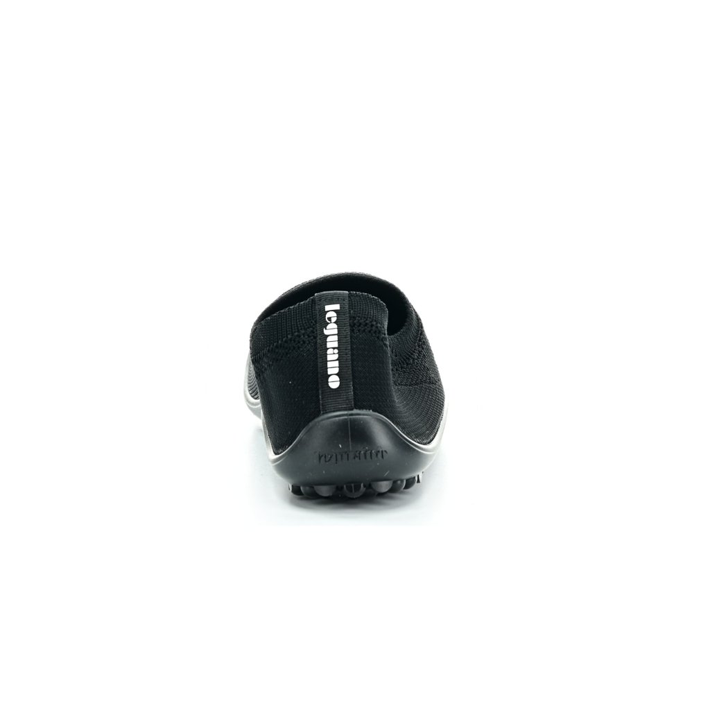 Leguano Score Black Slip On Barfußschuhe