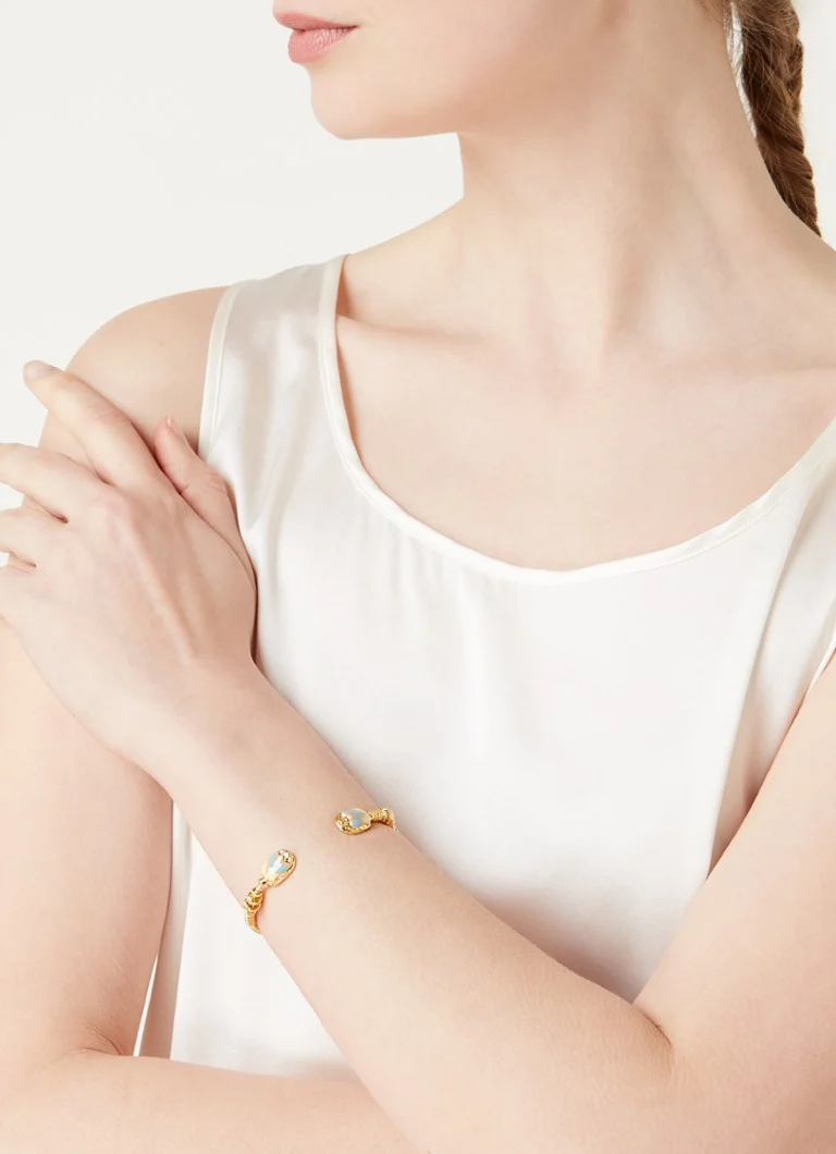 Gas Bijoux Duality bangle gold-plated