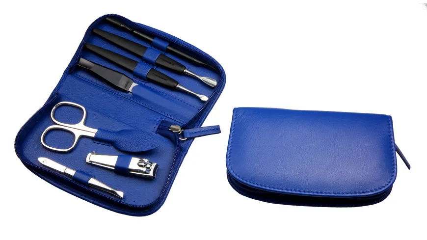 Kniebes SONNENSCHEIN Manicure-Etui kobaltblau