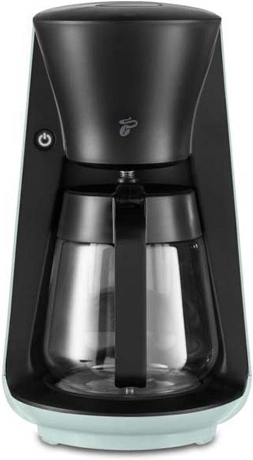 Tchibo Filterkaffeemaschine Let's Brew bis zu 10 Tassen Filterkaffee, 1.25l Kaffeekanne, 1x4, Edelstahl-Warmhalteplatte, Tropf-Stopp, Abschaltautomatik