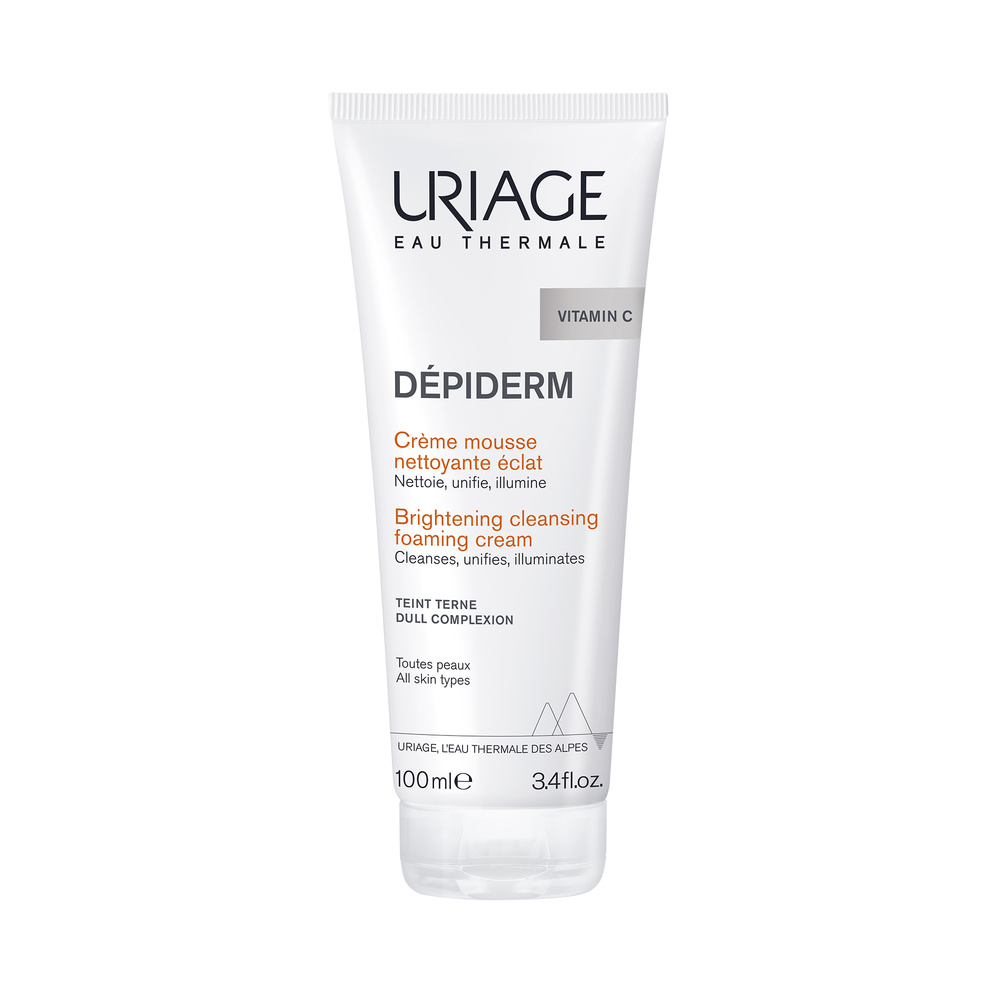 Uriage Dépiderm Crème Mousse Nettoyante Eclat 100ml Crème Mousse Nettoyante Eclat
