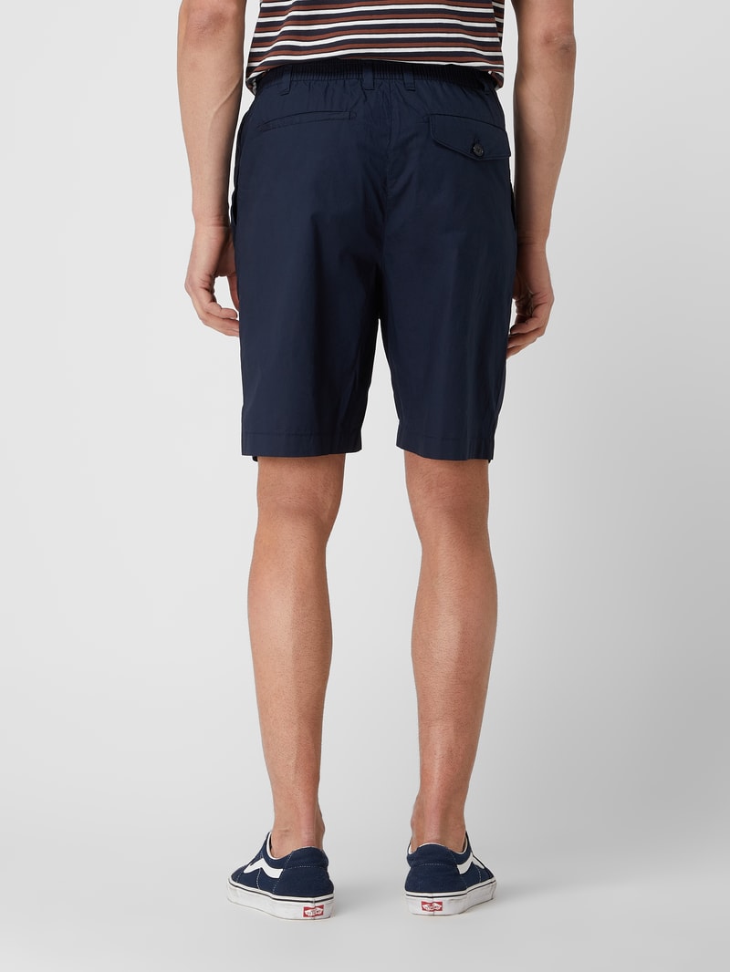 Loose Fit Shorts aus Bio-Baumwolle Modell 'Baron' in bleu