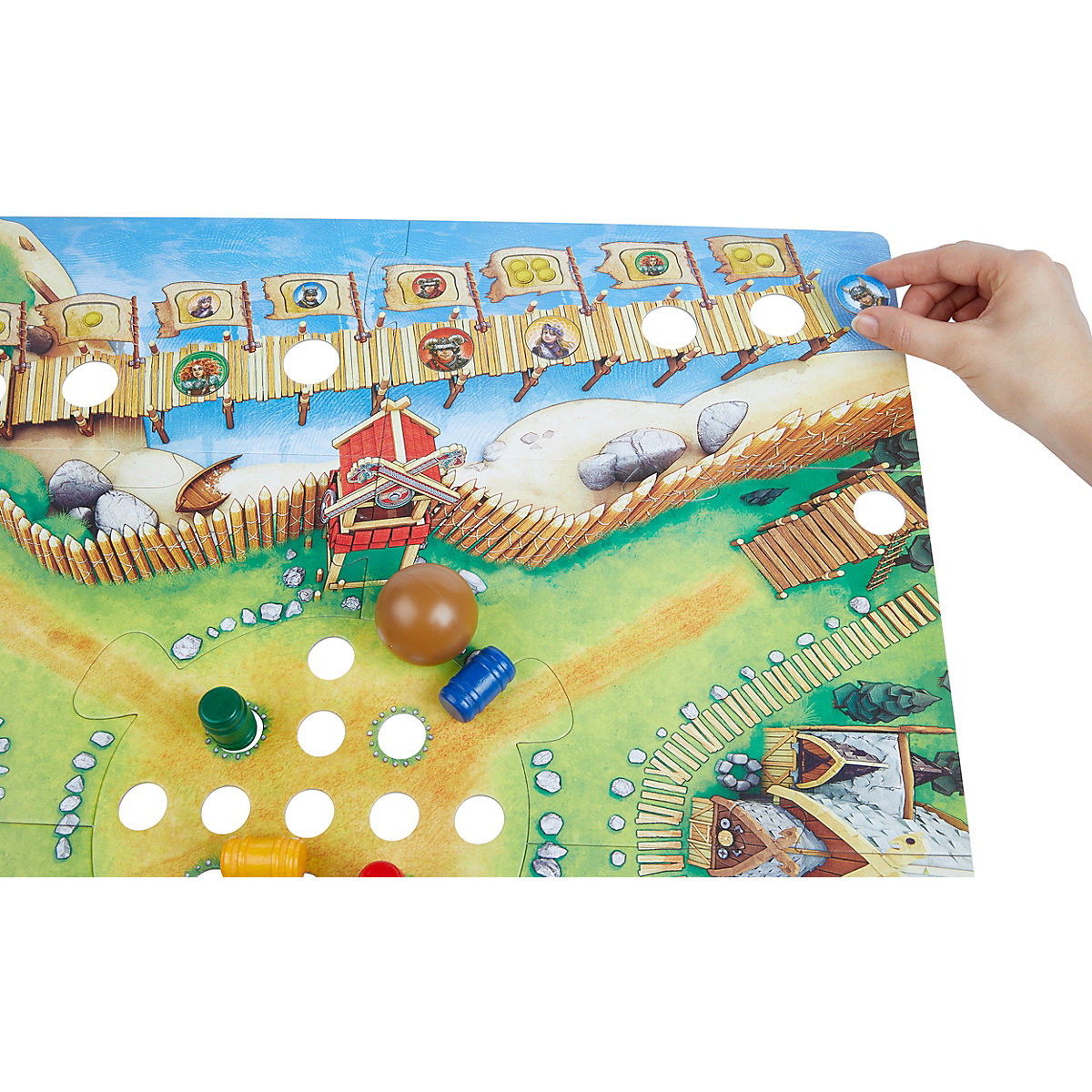 KINDERSPIEL DES JAHRES 2019 - HABA 304697 Tal der Wikinger