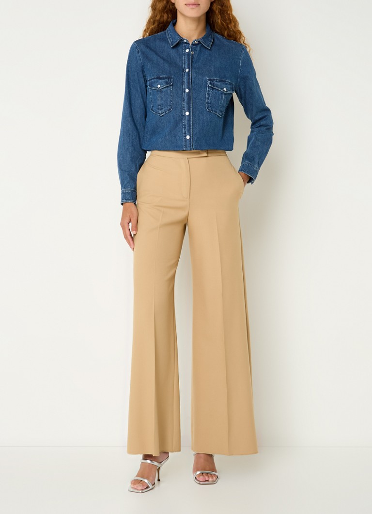 Μπλούζα Max & Co Austin Chambray με τσέπες στο στήθος