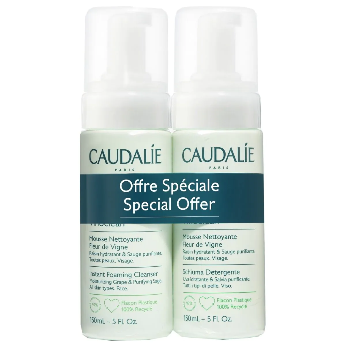 Caudalie Vinoclean Duet renseskum