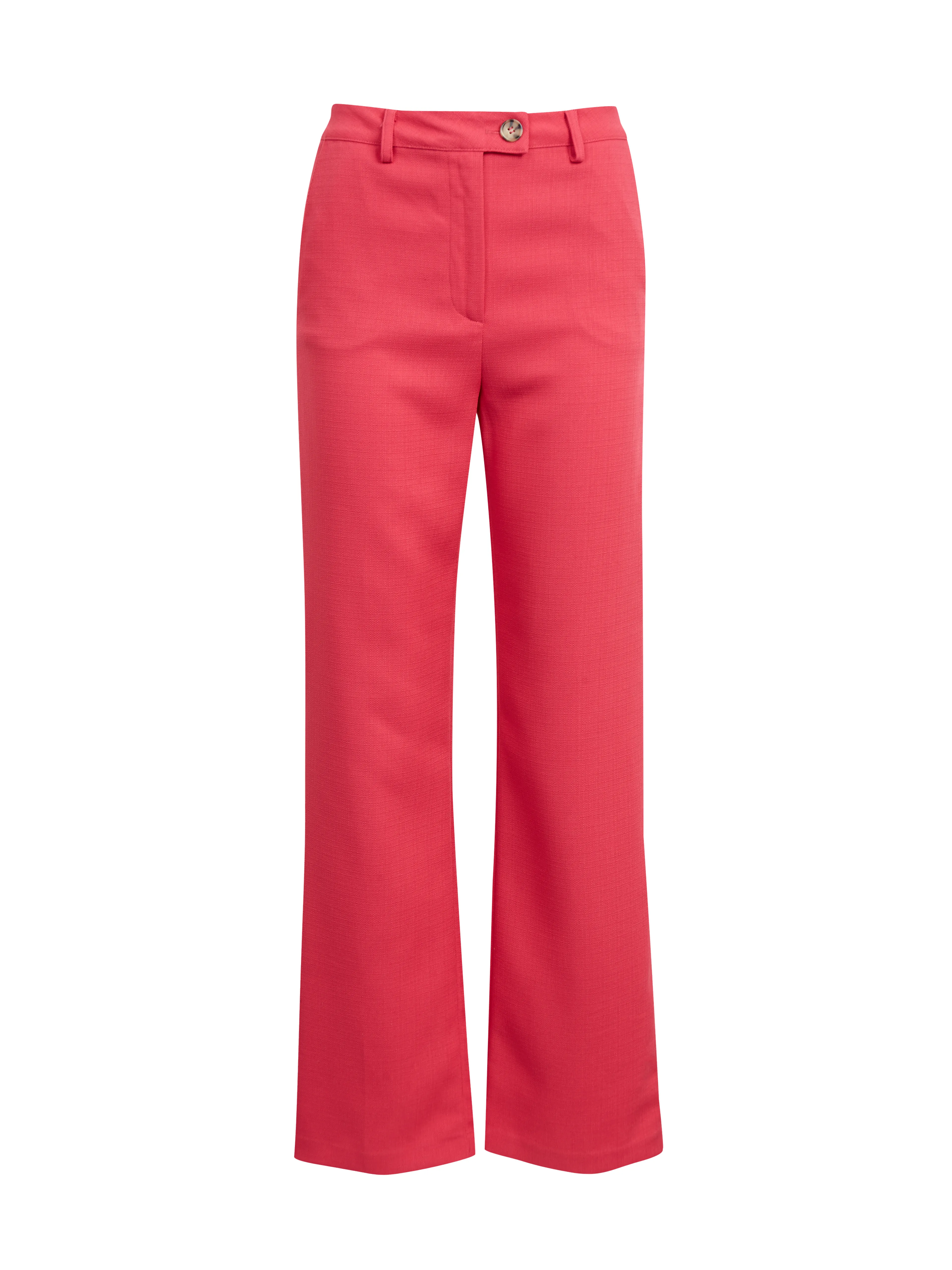 Dunkelrosa Damen-Hose mit ausgestellter Passform ORSAY