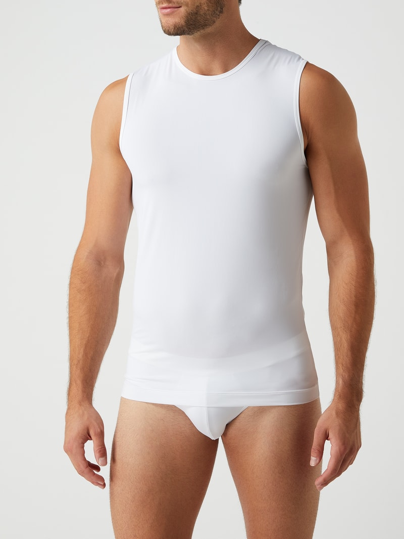 Tanktop aus Mikrofaser im 2er-Pack in weiß