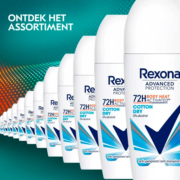 Rexona Advanced Protection Cotton Dry izzadásgátló roll-on 50ml