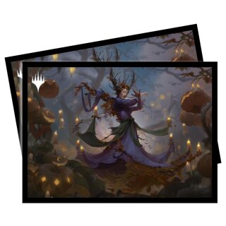 UP - Commander Innistrad Midnight Hunt PRO 100+ Deck Box and 100ct sleeves V1 for Magic: The Gathering